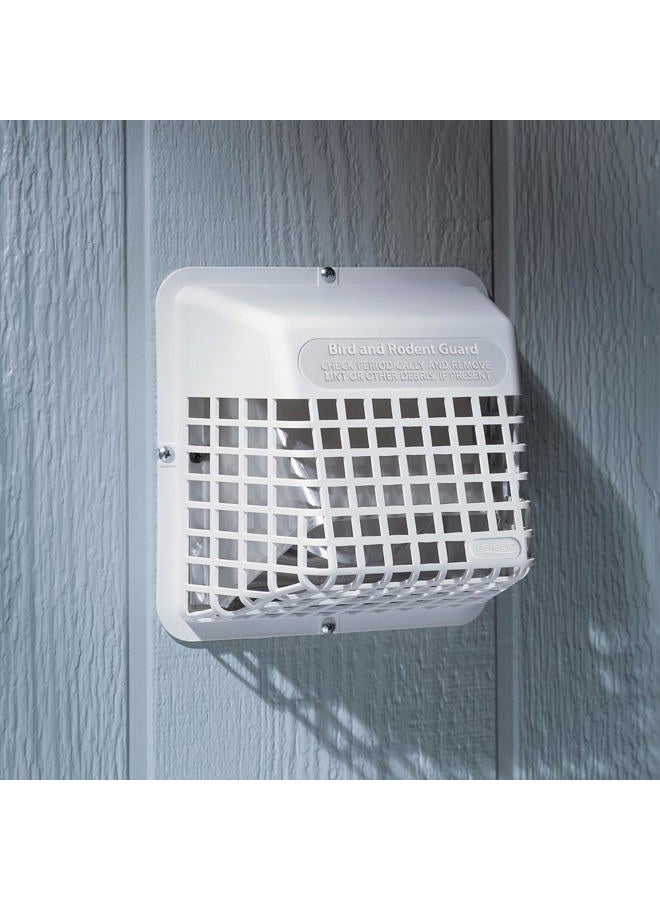 Deflecto DEFUBGWL Universal Bird Guard, Fits 3" to 4" Vents, White (UBGWL) - Image 2