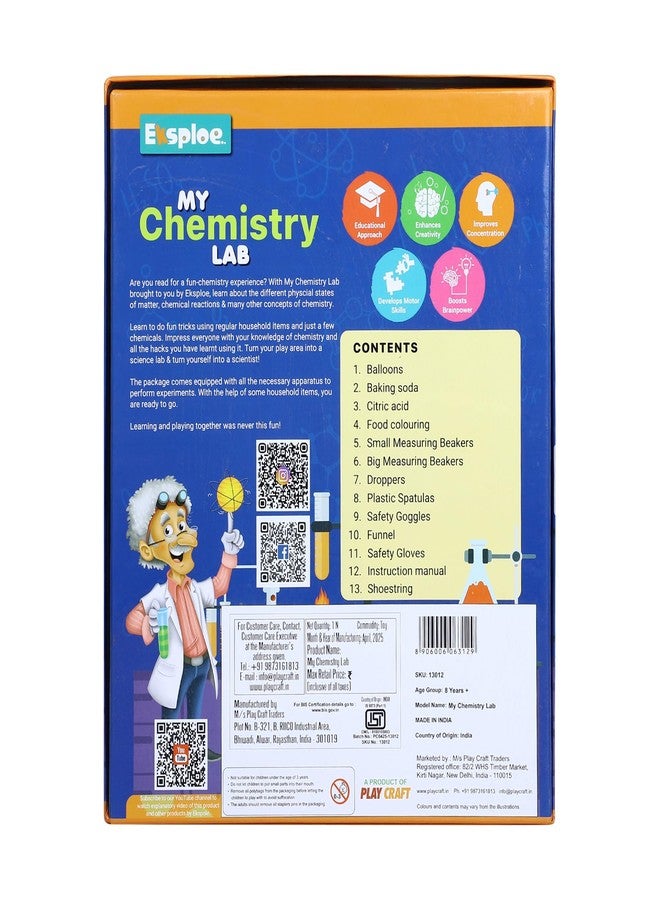Eksploe by Explore..| STEM Learning Educational Toys Chemistry Lab for Boys and Girls Science Experiment Toy Kit for Ages 8-14| Birthday Gifts Ideas for Kids - Image 4