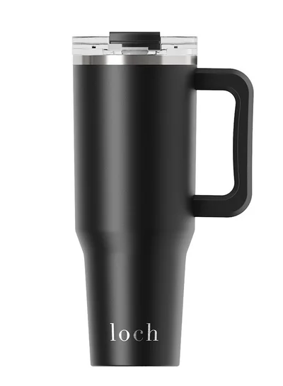 LOCH Ultimate Hydration Black Monochrome 40OZ / 1200ml with Handle