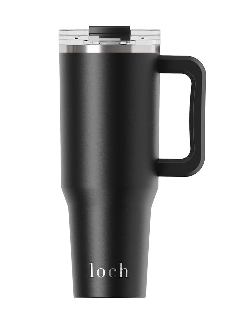 لوك ترطيب فائق أسود أحادي اللون 40 أونصة / 1200 مل مع مقبض - Image 1