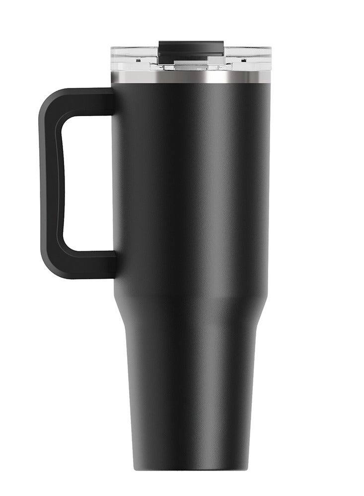 لوك ترطيب فائق أسود أحادي اللون 40 أونصة / 1200 مل مع مقبض - Image 2