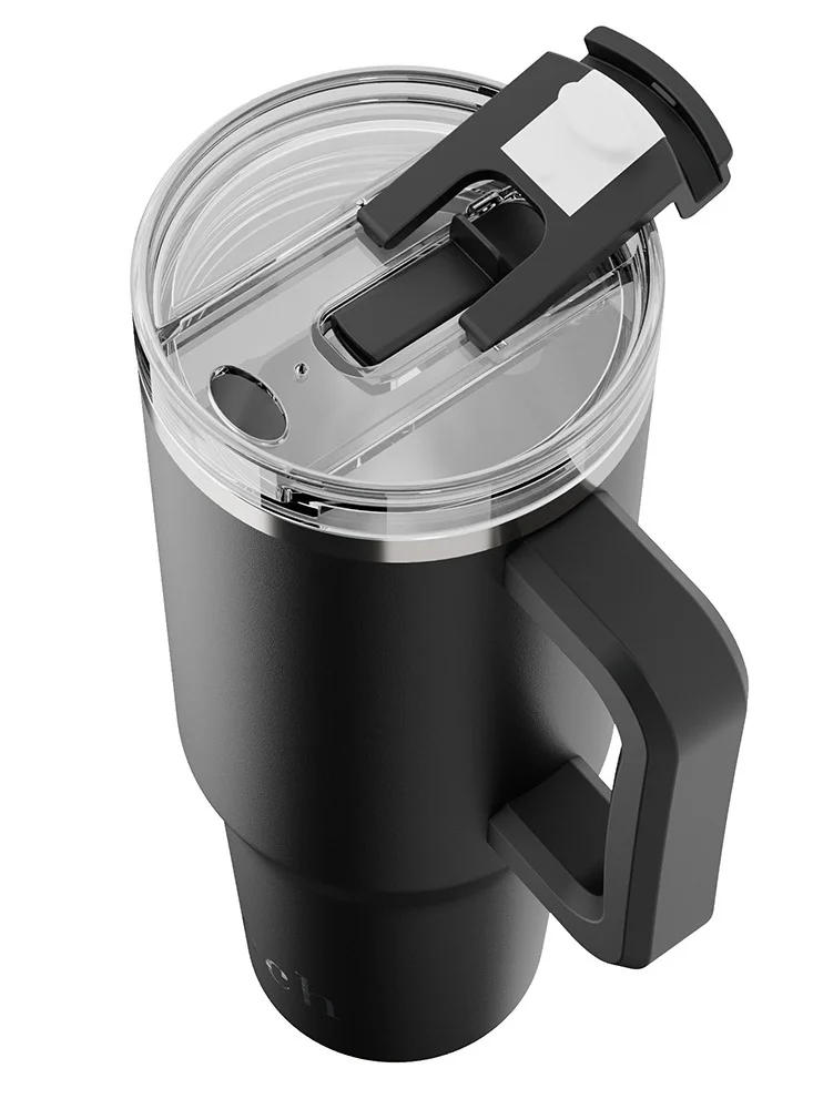 LOCH Ultimate Hydration Black Monochrome 40OZ / 1200ml with Handle
