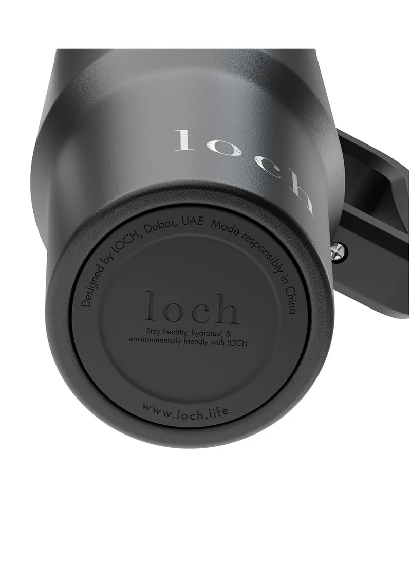 LOCH Ultimate Hydration Black Monochrome 40OZ / 1200ml with Handle