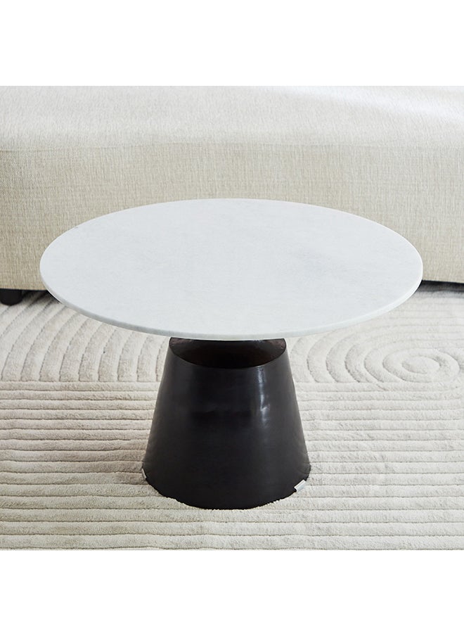 Home Box Bermuda NXT Marble Top Coffee Table 80 x 43 x 80 cm  - Image 2
