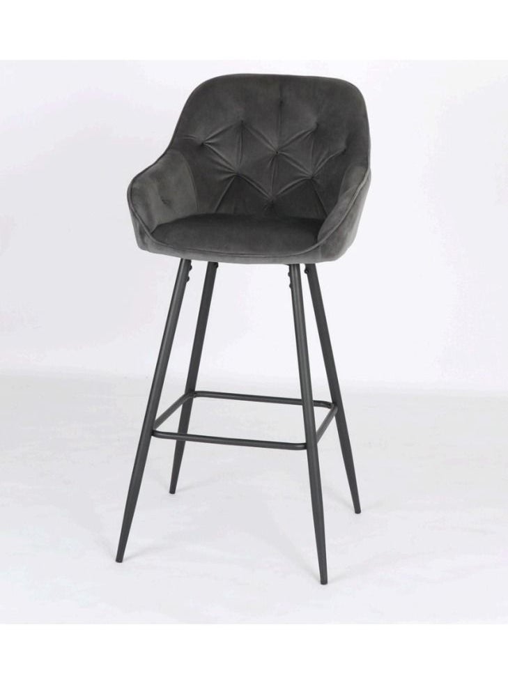Generic - Bar stool with soft padded seat and backrest - Image 1