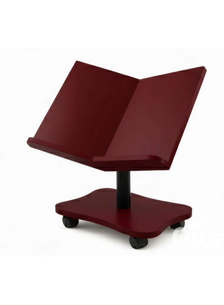 ريبنيو حامل مصحف الشريف مسند رأس ثابت بعجلات - Image 2