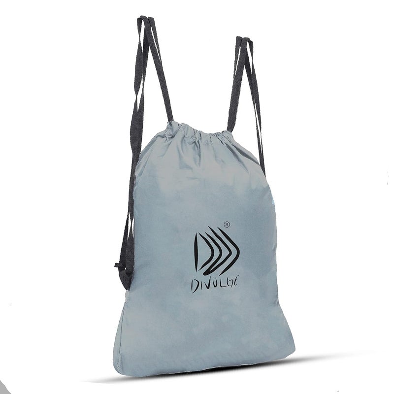 DIVULGE Drawstring Sports Gym Bag And Multi Utility Drawstring Backpack - Image 3