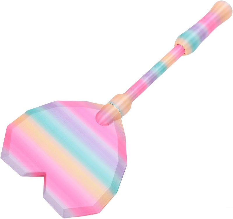 Salt mist resistant Haofy 3D Printed Credit Card Wand Tap to Pay Wand with Heart Topper and 14 Inch Handle for Contactless Payment Card Holder (Rainbow) Elegant upgraded practical design - Image 2