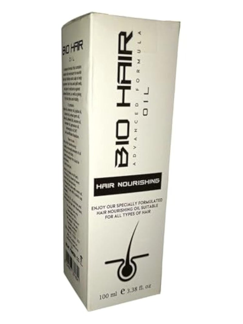 Hair Intensive Nutrition Package Anti Fall " Bio Hair " Shampoo + Nourishing Oil For Complete Hair Care, From Al Safwa Pharmacy - Image 5