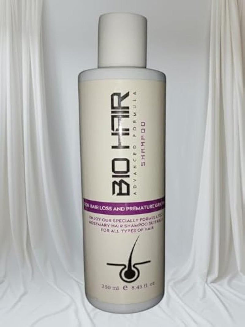 Hair Intensive Nutrition Package Anti Fall " Bio Hair " Shampoo + Nourishing Oil For Complete Hair Care, From Al Safwa Pharmacy - Image 3