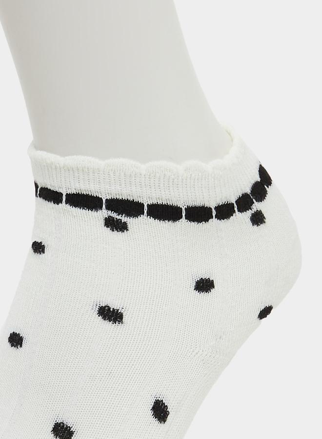 Styli Pack of 5 - Girls Bow Pattern Socks - Image 5