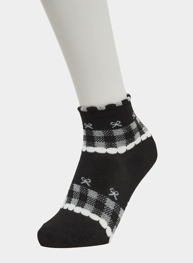 Styli Pack of 5 - Girls Bow Pattern Socks - Image 2