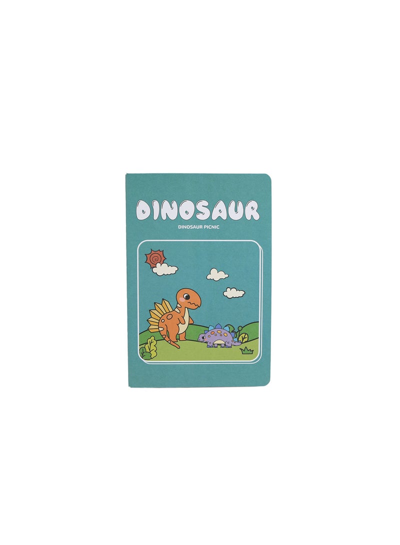 Midi Dinosaur Paradise Car Line Book A5 (Mixed) - Image 4
