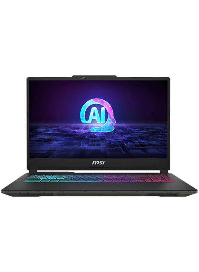 MSI CYBORG 15 Laptop With 15.6-Inch Display, Core Ultra 7 155H Processor/16GB RAM/512GB SSD/8GB GeForce RTX 4060 Graphics/Windows 11 Home English/Arabic Black  - Image 1