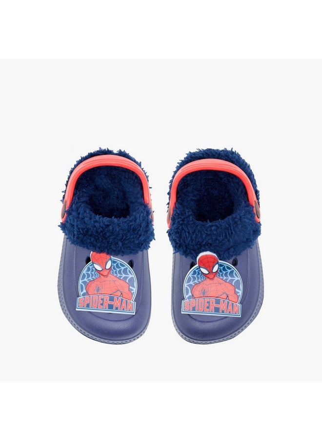 MARVEL Boys Spider-Man Applique Clogs with Backstrap - Image 3