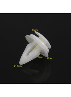 Generic 50 PCS Interior Door Card Trim Panel Retainer Clips Fastener Boot Clamp Lining Replacement for BMW E36 E46 E39 E36 E53 E93  - Image 2