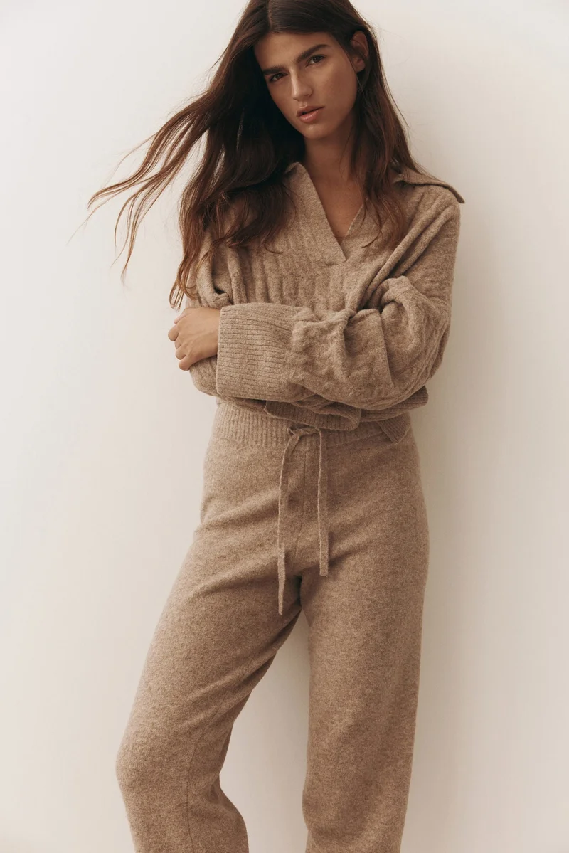 H&M Fine-knit joggers