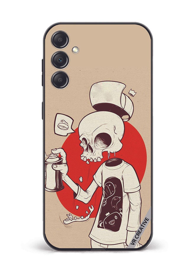 VR CREATIVE Protective Case Cover For Samsung Galaxy M14 Skeleton Design Multicolour - Image 1