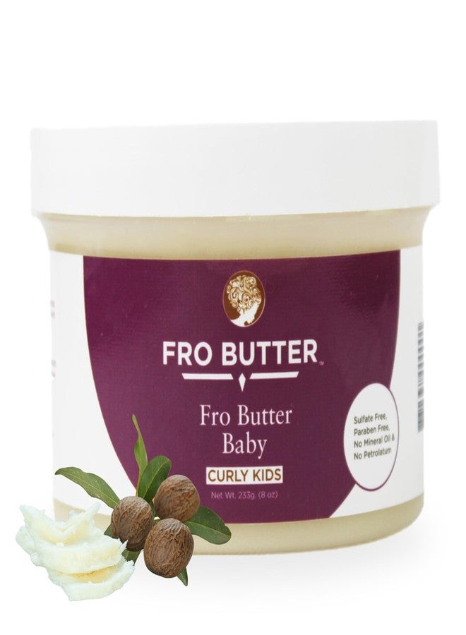 Fro Butter Hair Growth Treatment | Shea Butter, Virgin Coconut & Lavender Oil, Pumpkin Seeds & Nourishing Extracts | For Fast Hair Restoration, Split Ends, Damaged & Brittle Hair (Baby Hair Detangler) - Image 1