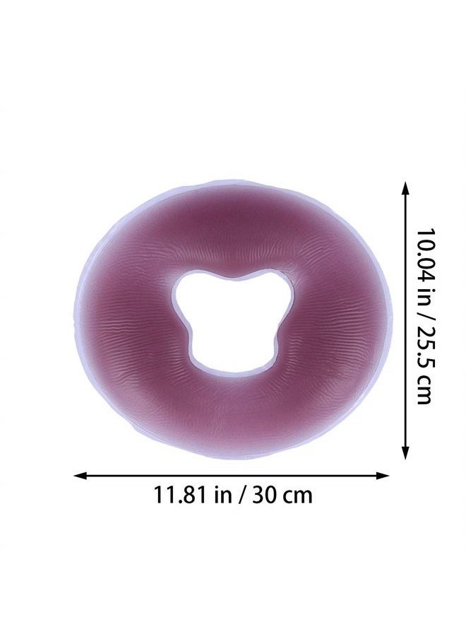 Lurrose Silicone Face Massage Pillow Face Spa Massage Cushion Body Relax Salon Cushion for Skin Care Relax 