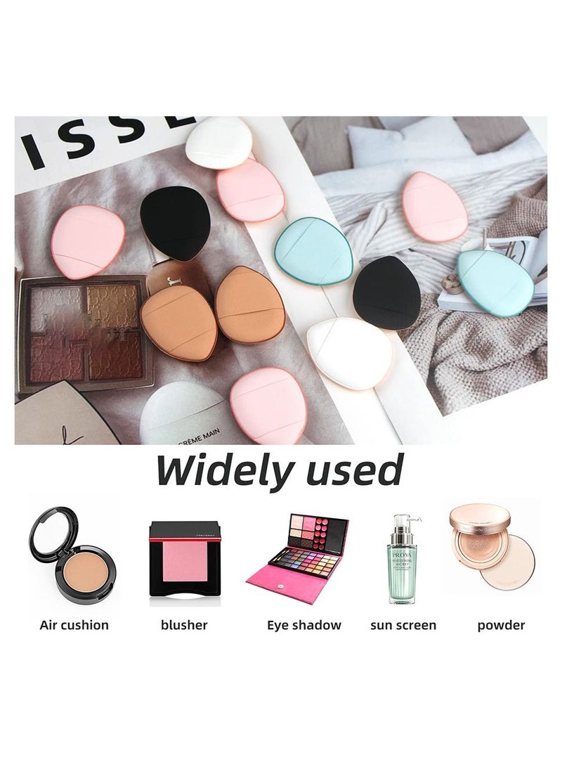 12 Pieces Finger Puff Mini Makeup Puff - Suitable For Foundation Concealer Eye Shadow Beauty Makeup Tools - Image 3