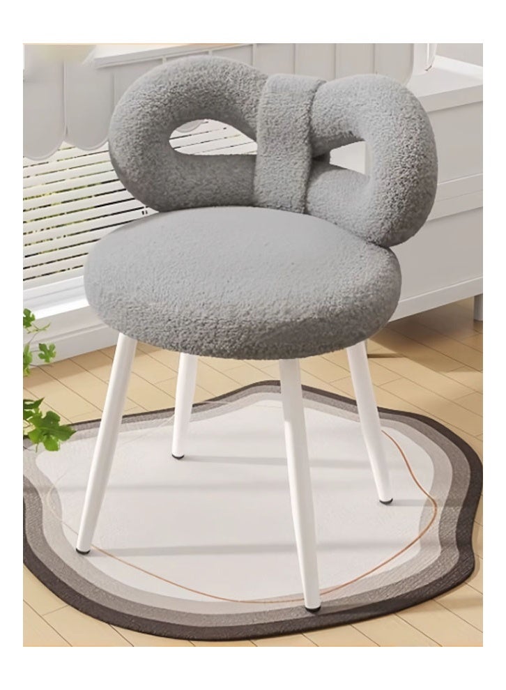 إن كي أكس فراشة القوس التعادل الغرور كرسي وسادة المخملية الإطار المعدني - Image 1