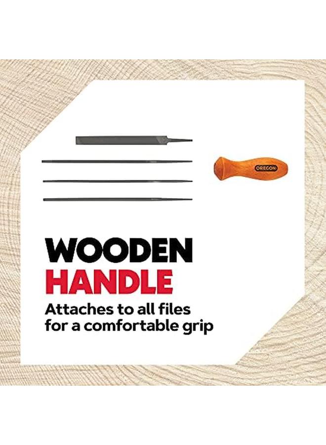 Oregon Universal Chainsaw Field Sharpening Kit Includes 5 32 Inch 3 16 Inch And 7 32 Inch Round Files 6 Inch Flat File Handle Filing Guide And Travel Pouch 617067  - Image 3