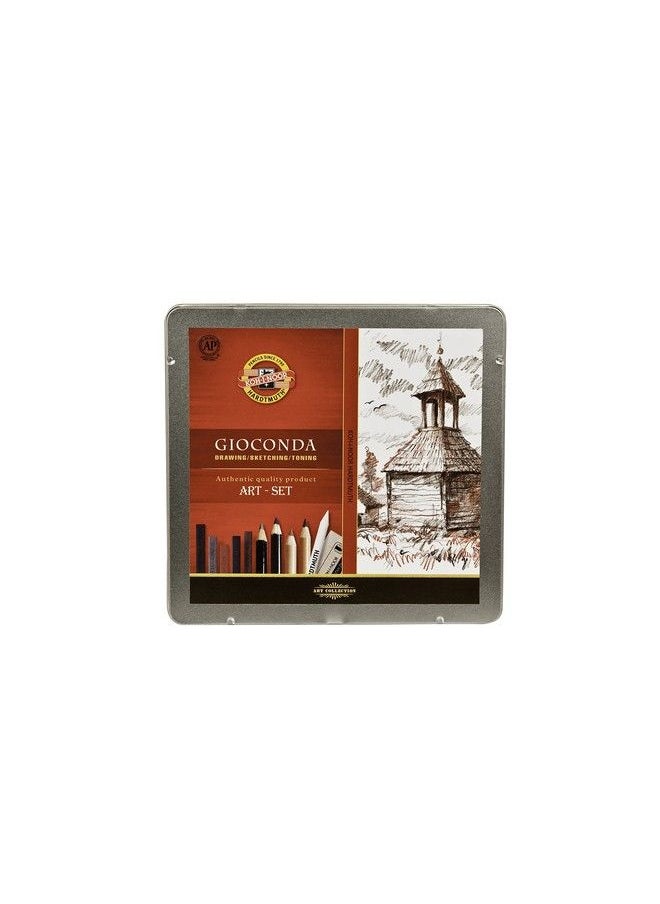 KOH-I-NOOR Gioconda 24 Piece Artist Set Packed In Tin And Blister Carded (8899.Ot)  - Image 3