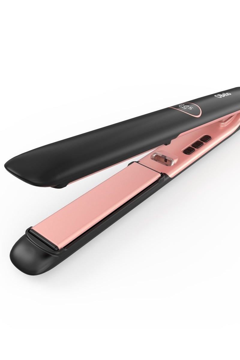 OBelo Professional Ceramic Hair Device 2 in 1 Equipped with Ionic Technology to Reduce Frizz and Protect Hair and Deliver Salon Results at Home - Image 5
