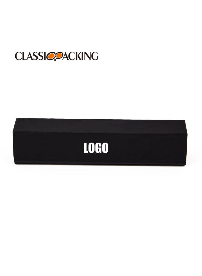 classicpacking Custom Business Solid Color Two Pvc Pen Box Drawing Material Pen Box Can Be Plus Logo - Image 1