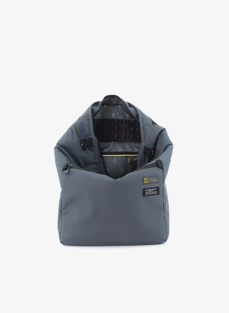 National Geographic  National Geographic Mutation 3-Way Computer Shopper Bag Grey, Shockproof Adjustable Durable Compact Backpack For Men And Women  | Best Price UAE