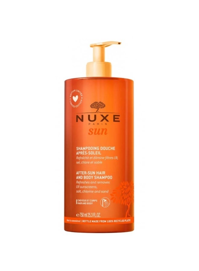 Nuxe Sun Shampoo Shower After-Sun Body and Hair 750ml - Image 1