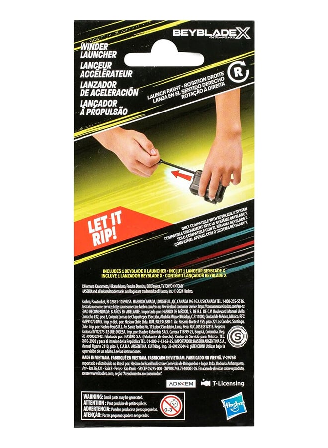 BeyBlade X Winder Launcher, Official Tournament-grade Right-spin Launchers, Easy Grip, Battle Top Toy, Bey Toy for 8+ Year Old Boys Girls, Authentic Die-cast Metal Parts, Powerful Attacks - Image 3