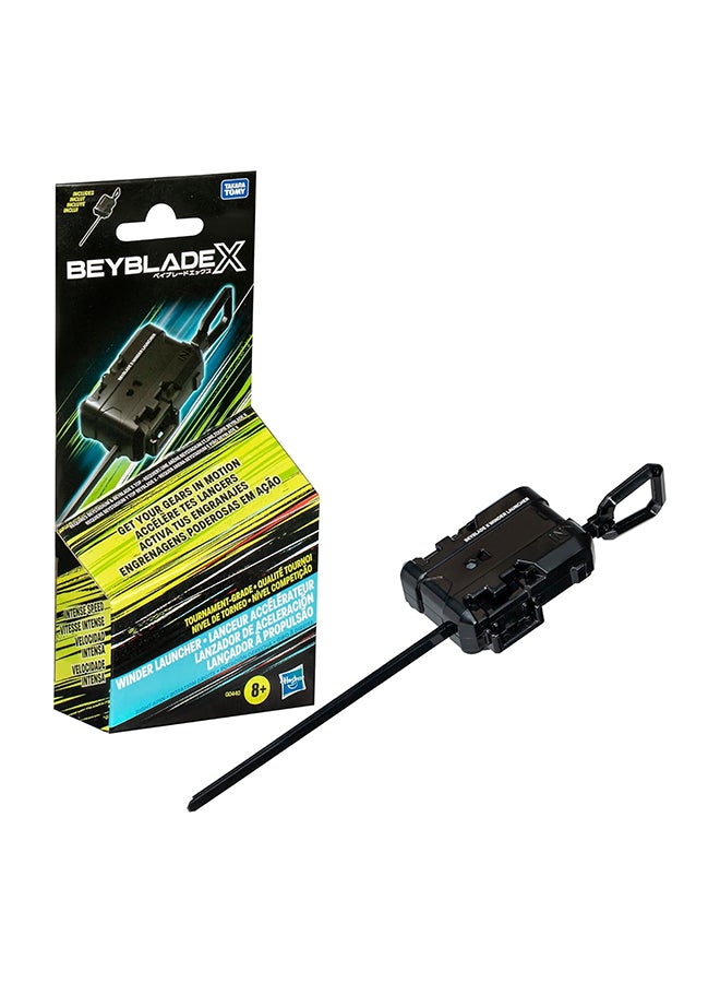 BeyBlade X Winder Launcher, Official Tournament-grade Right-spin Launchers, Easy Grip, Battle Top Toy, Bey Toy for 8+ Year Old Boys Girls, Authentic Die-cast Metal Parts, Powerful Attacks - Image 1