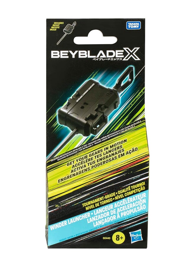 BeyBlade X Winder Launcher, Official Tournament-grade Right-spin Launchers, Easy Grip, Battle Top Toy, Bey Toy for 8+ Year Old Boys Girls, Authentic Die-cast Metal Parts, Powerful Attacks - Image 2