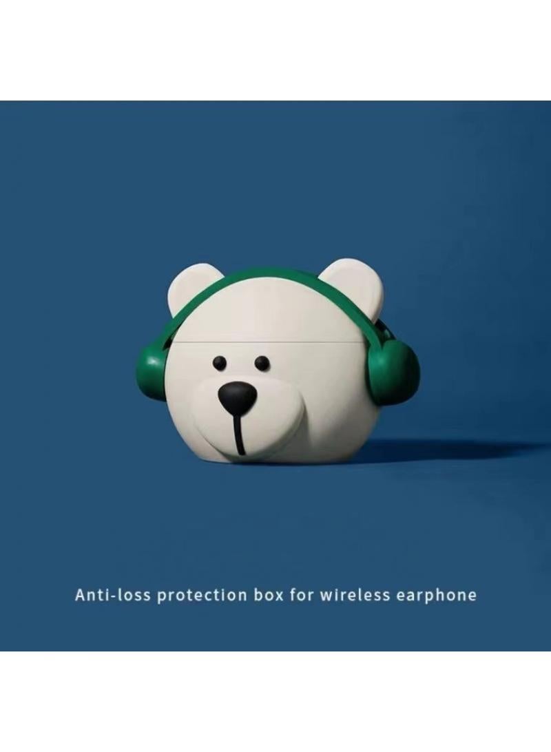Y&D Suitable For Apple Airpods Pro Headset Cartoon Bear Silicone Protective Case - Image 5