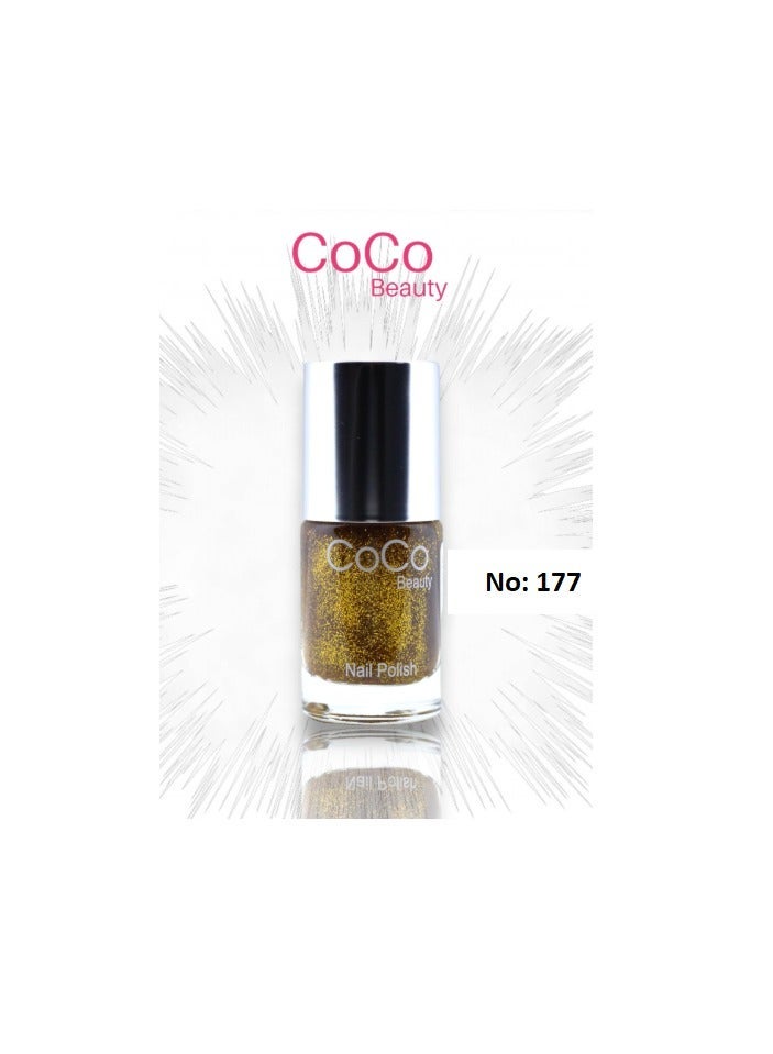 كوكو طلاء أظافر 177 ذهبي - 12 مل