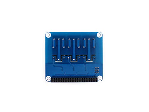 waveshare Pi Expansion Board Power Relay Board Module Kit, Compatible with Raspberry Pi 5/4B/3B/Zero/Zero W/Zero 2W/Pico/Pico W/Pico WH,Remote Control Make Home Appliances Intelligent - Image 2
