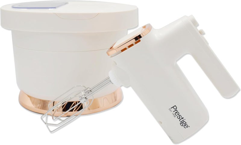 Prestige Stand Mixer with Spillage Proof Bowl Lid 300W - White PR81532 300 W PR81532 white - Image 4