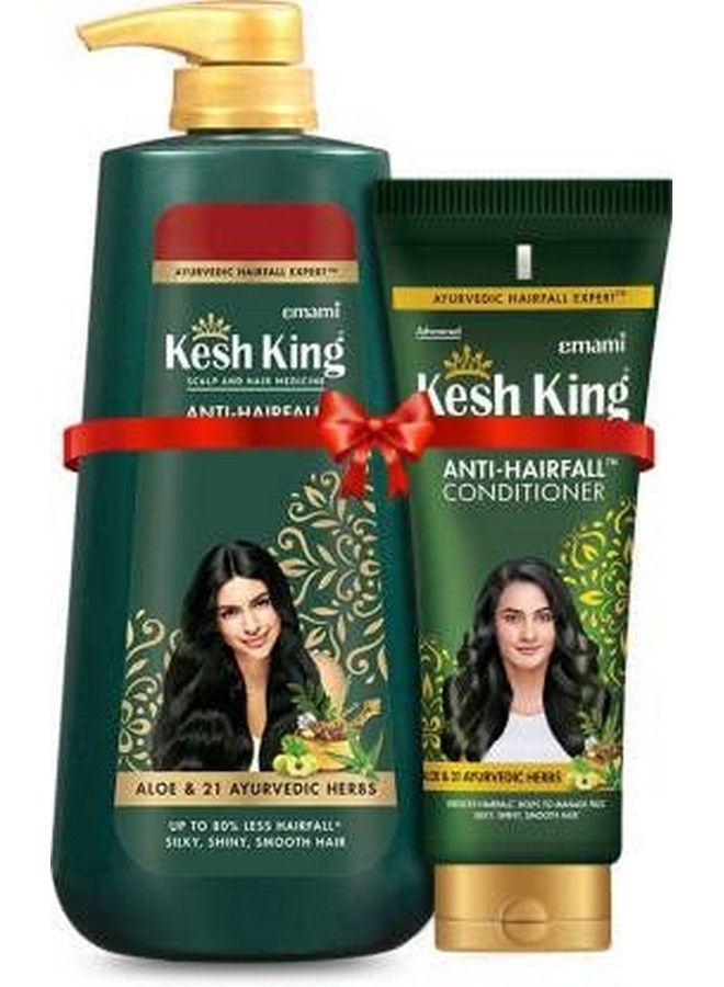 Kesh King شامبو مضاد لتساقط الشعر 600 مل + بلسم مضاد لتساقط الشعر 200 مل (2 عنصر في المجموعة) - Image 2