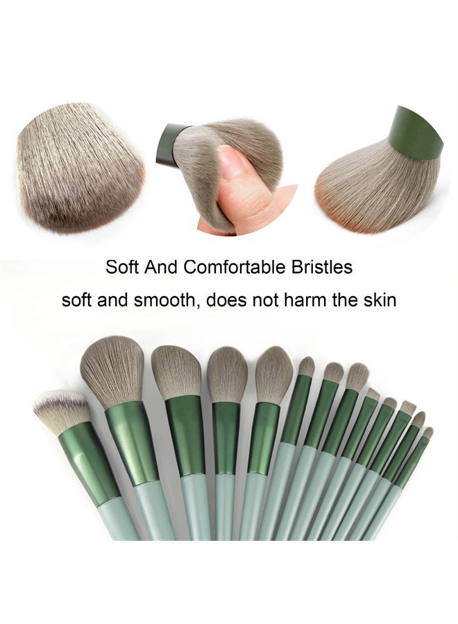 Koccido Makeup Brushes 22 Pcs Makeup Kit,Foundation Brush Eyeshadow Brush Make up Brushes Set (Green, 22 Piece Set Large) - Image 1