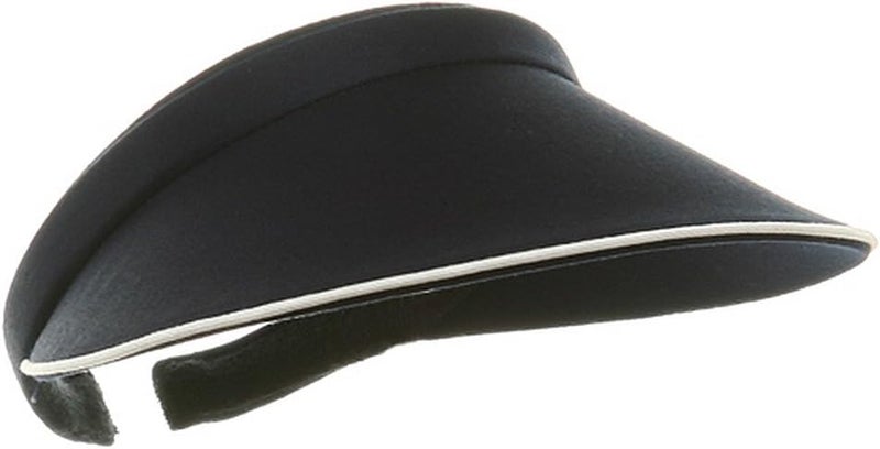 Mega Cap Piping Clip On Visor - Navy - Image 4