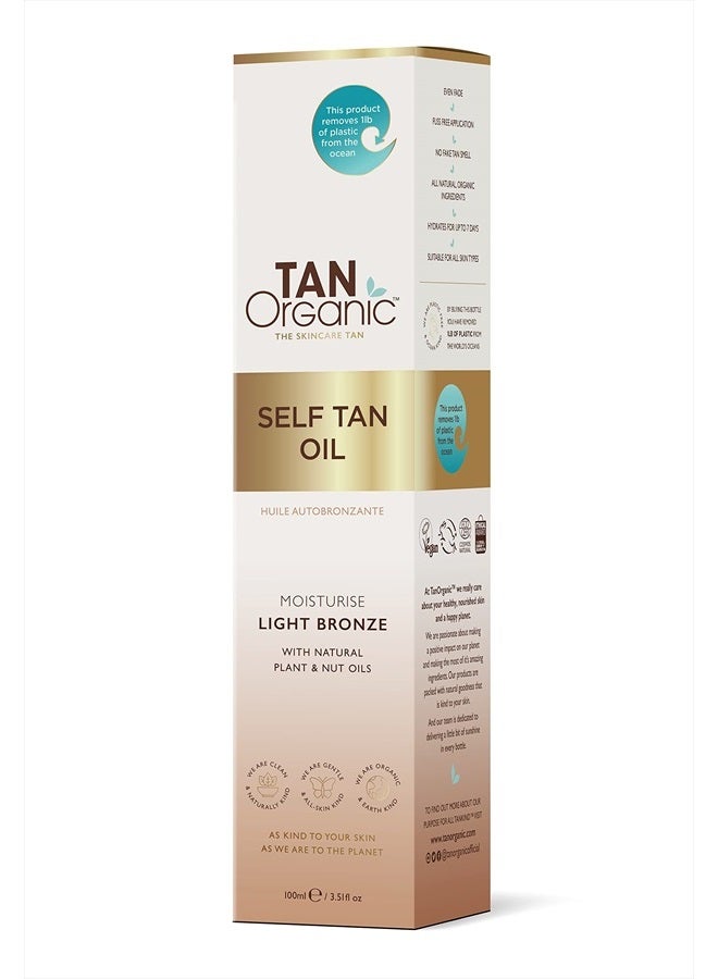 TANORGANIC Certified Organic Natural Vegan Sunless Indoor Tanning Oil Self Tanner by TanOrganic 3.5oz - Image 2