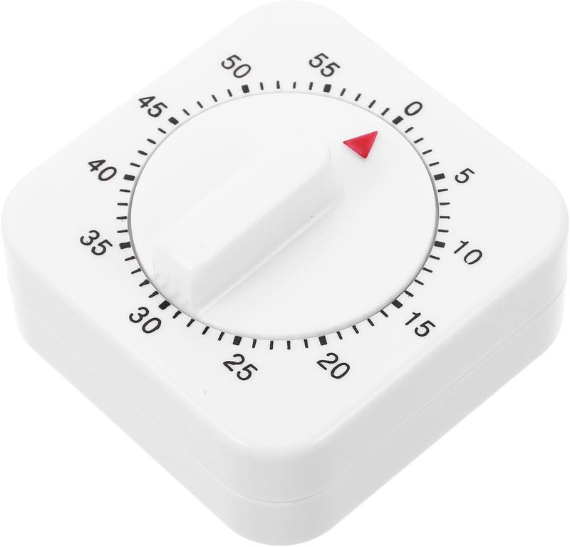 Abaodam Mechanical 60- Timer Loud Alarm Small Portable Manual Cooking Timer Manager for Home Classroom Baking and Restaurant Use - Image 1