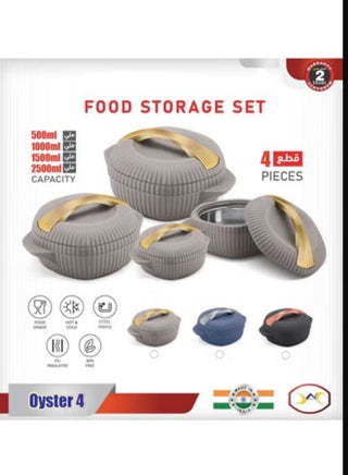 A set of food containers to preserve heat, consisting of 4 pieces (500, 1000, 1500.2500) ml - pzsku/Z4F2A88231407A5A12B8CZ/45/_/1739983794/235c2863-0147-49e4-ace0-3a8c21cea16d