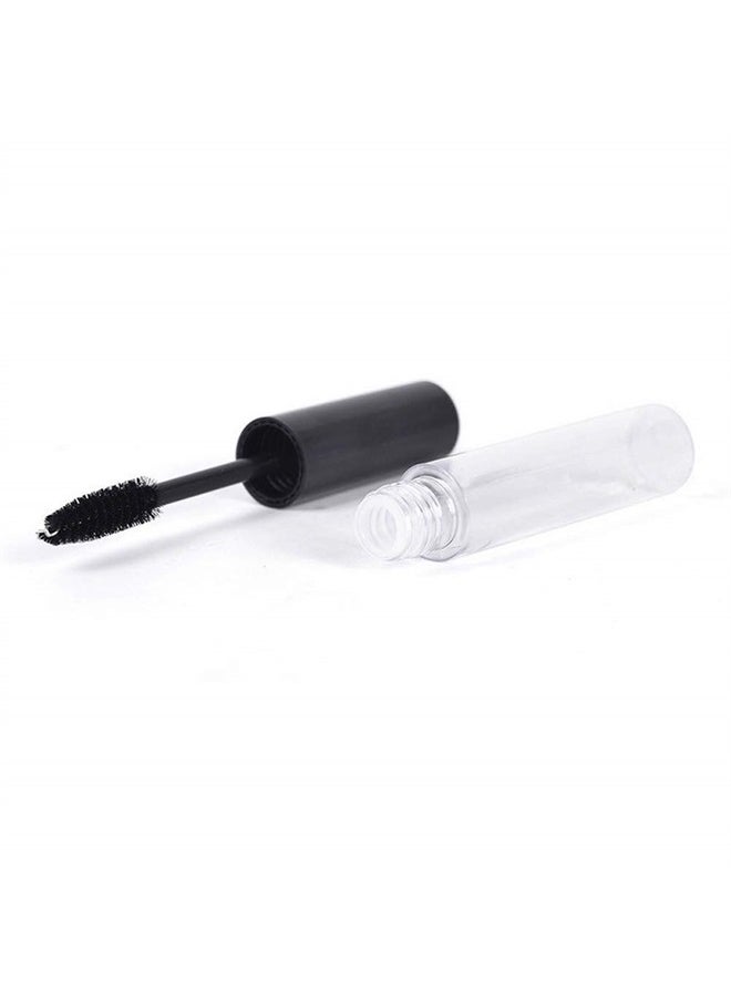 UQUABESO - 5pcs 10ml Empty Mascara Tube with Eyelash Wand, Eyelash Cream Container Bottle with Funnels Transfer Pipettes - Image 1