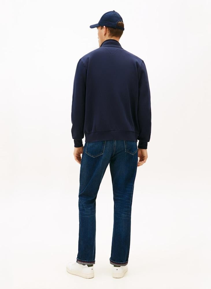 TOMMY HILFIGER Arch Stand Collar Zip Sweatshirt - Image 2