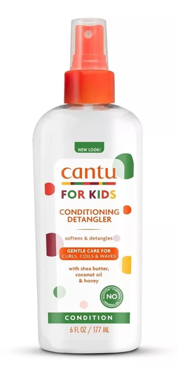 Cantu Care for Kids Conditioning Detangler, 6 Fluid Ounce - Image 1