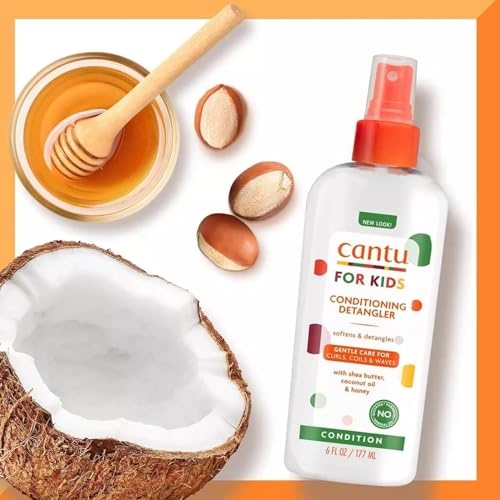 Cantu Care for Kids Conditioning Detangler, 6 Fluid Ounce - Image 3