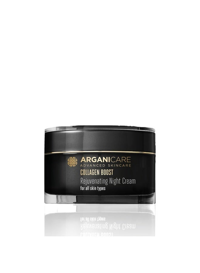 Arganicare Collagen Boost Rejuvenating Night Cream 50ml - Image 1